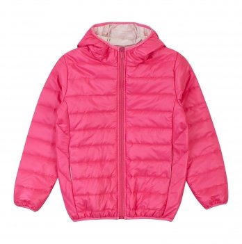 Демисезонная куртка для девочки ЛяЛя 2 - 6 лет Плащевка Малиновый/Молочный 2ПЛ103_3-161