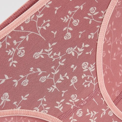 Трусы для девочки 3 шт ЛяЛя 6 - 16 лет Стрейч-кулир Персиковый/Молочный/Розовый К12СК110_2-257