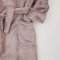 Махровый халат для детей ЛяЛя 5 - 17 лет Велсофт Темно-пудровый 16МХ102_5-85