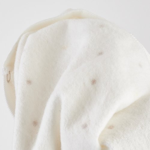 Человечек детский ЛяЛя Горох и сердце 3 - 9 мес Футер Молочный/Бежевый 8ФТ049_6-02