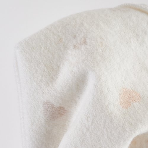 Человечек детский ЛяЛя Мишки с сердечками 3 - 9 мес Футер Молочный/Оранжевый 8ФТ049_6-193