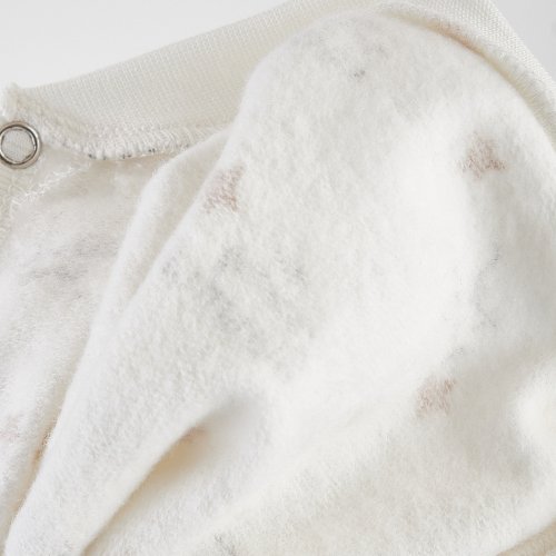 Человечек детский ЛяЛя Mummy loves me 3 - 9 мес Футер Молочный/Коричневый 8ФТ049_6-194