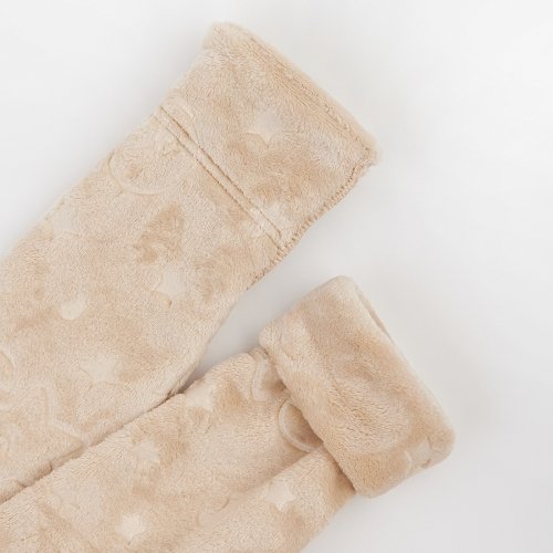 Махровый халат для детей ЛяЛя 1 - 5 лет Велсофт Бежевый/Кофейный 16МХ101_5-881