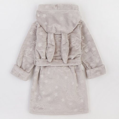 Махровый халат для детей ЛяЛя 1 - 5 лет Велсофт Серый 16МХ101_5-906