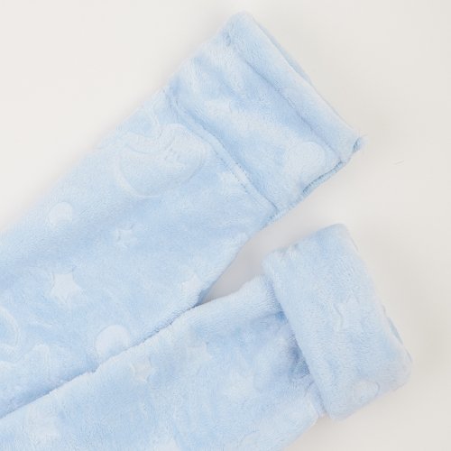 Махровый халат для детей ЛяЛя 1 - 5 лет Велсофт Светло-голубой 16МХ101_5-913