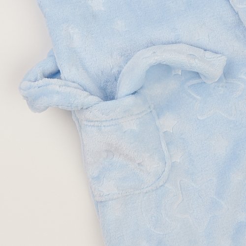 Махровый халат для детей ЛяЛя 1 - 5 лет Велсофт Светло-голубой 16МХ101_5-913