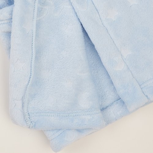 Махровый халат для детей ЛяЛя 1 - 5 лет Велсофт Светло-голубой 16МХ101_5-913