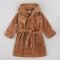 Махровый халат для детей ЛяЛя 1,5 - 5 лет Велсофт Темно-бежевый 16МХ101_5-213