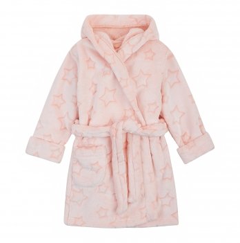 Махровый халат для детей ЛяЛя 1,5 - 5 лет Велсофт Персиковый 16МХ101_5-907