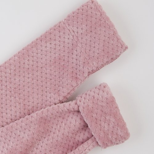 Махровый халат для детей ЛяЛя 1,5 - 5 лет Велсофт Пудровый 16МХ101_5-94