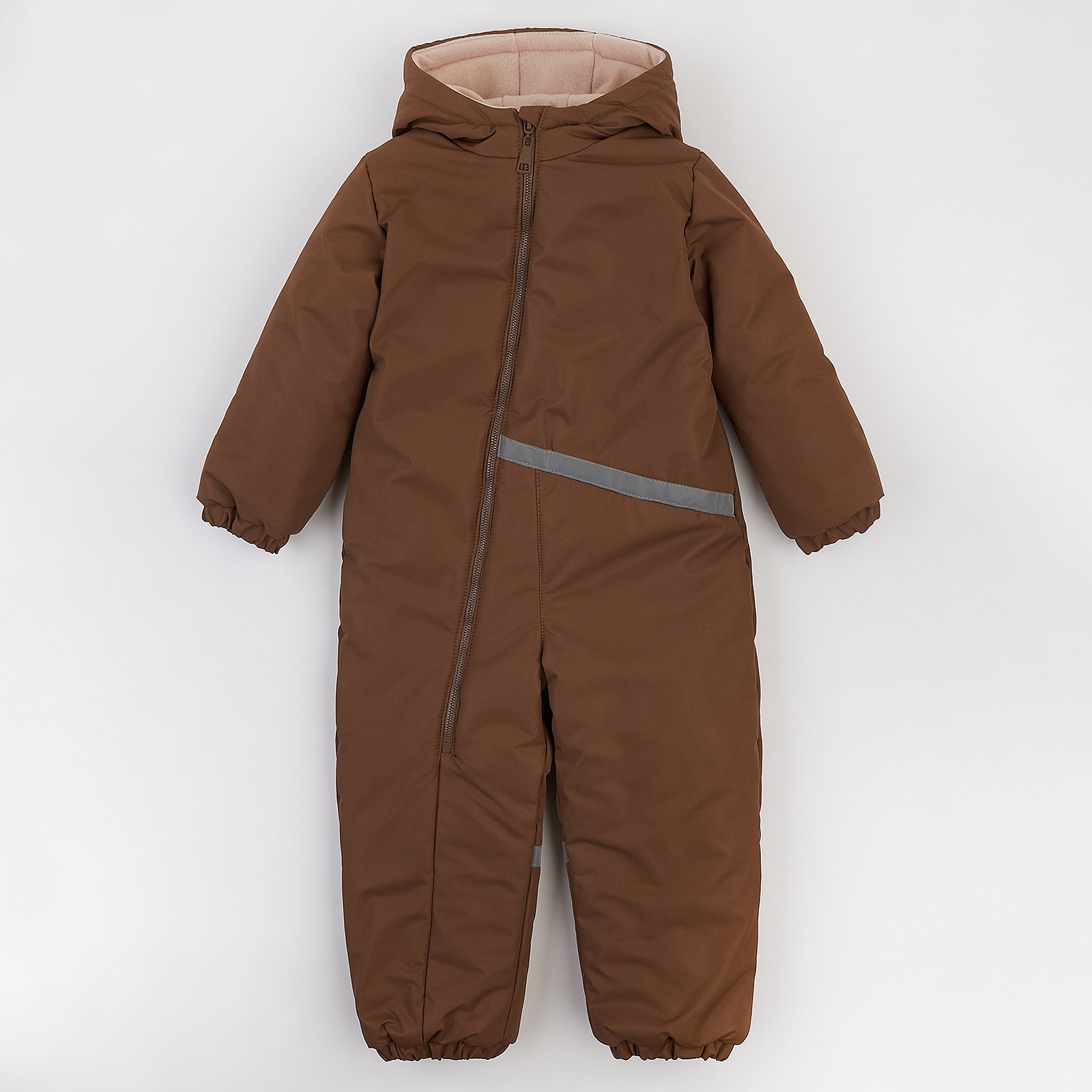 Зимний комбинезон детский ЛяЛя 2 - 4 лет Плащевка Коричневый 8ПЛ078_3-11