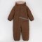 Зимний комбинезон детский ЛяЛя 2 - 4 лет Плащевка Коричневый 8ПЛ078_3-11