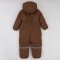 Зимний комбинезон детский ЛяЛя 2 - 4 лет Плащевка Коричневый 8ПЛ078_3-11