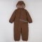 Зимний комбинезон детский ЛяЛя 2 - 4 лет Плащевка Коричневый 8ПЛ078_3-11