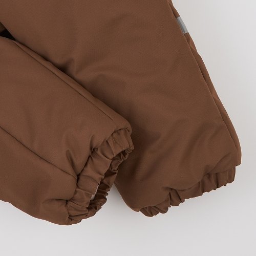 Зимний комбинезон детский ЛяЛя 9 - 24 мес Плащевка Коричневый 8ПЛ078_3-11