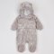Демисезонный комбинезон детский ЛяЛя 1 - 9 мес Велсофт Серый 8МХ081_5-906