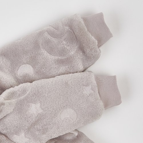 Демисезонный комбинезон детский ЛяЛя 1 - 9 мес Велсофт Серый 8МХ081_5-906