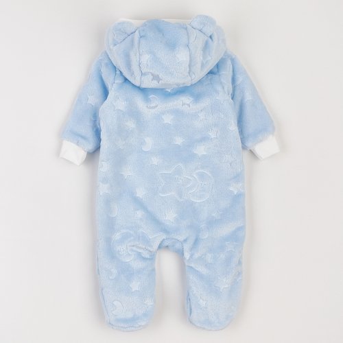 Демисезонный комбинезон детский ЛяЛя 1 - 9 мес Велсофт Светло-голубой 8МХ081_5-913