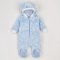 Демисезонный комбинезон детский ЛяЛя 1 - 9 мес Велсофт Светло-голубой 8МХ081_5-913