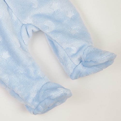 Демисезонный комбинезон детский ЛяЛя 1 - 9 мес Велсофт Светло-голубой 8МХ081_5-913