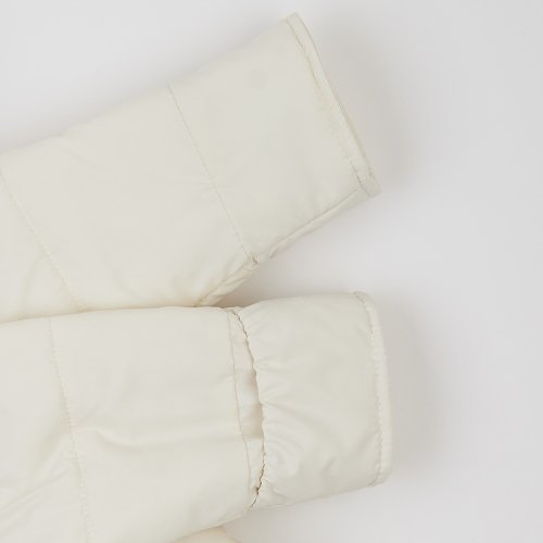 Зимний комбинезон детский ЛяЛя 3 - 9 мес Плащевка Молочный 8ПЛ084_3-30