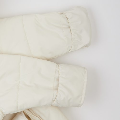 Зимний комбинезон детский ЛяЛя 3 - 9 мес Плащевка Молочный 8ПЛ084_3-30