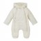 Зимний комбинезон детский ЛяЛя 3 - 9 мес Плащевка Молочный 8ПЛ084_3-30