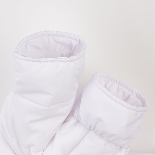 Зимний комбинезон для новорожденных ЛяЛя 1 - 6 мес Плащевка Белый 8ПЛ084_3-12