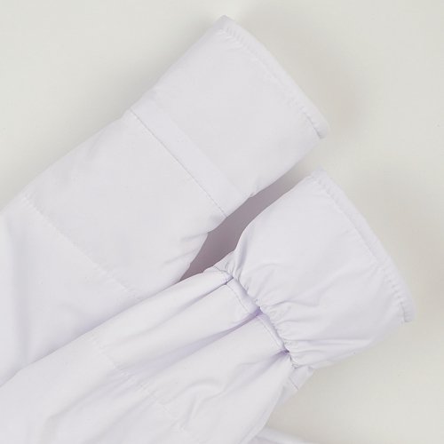 Демисезонный комбинезон для новорожденных ЛяЛя 1 - 12 мес Плащевка Белый 8ПЛ085_3-121