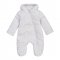 Демисезонный комбинезон для новорожденных ЛяЛя 1 - 12 мес Плащевка Белый 8ПЛ085_3-121
