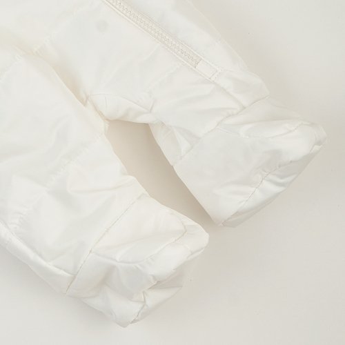 Демисезонный комбинезон для новорожденных ЛяЛя 1 - 12 мес Плащевка Молочный 8ПЛ085_3-301