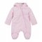 Демисезонный комбинезон для новорожденных ЛяЛя 1 - 12 мес Плащевка Светло-розовый 8ПЛ085_3-032