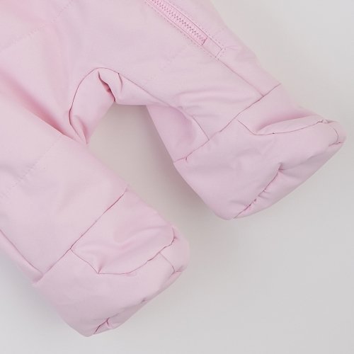 Демисезонный комбинезон для новорожденных ЛяЛя 1 - 12 мес Плащевка Светло-розовый 8ПЛ085_3-032
