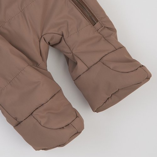 Демисезонный комбинезон для новорожденных ЛяЛя 1 - 12 мес Плащевка Капучино 8ПЛ085_3-111