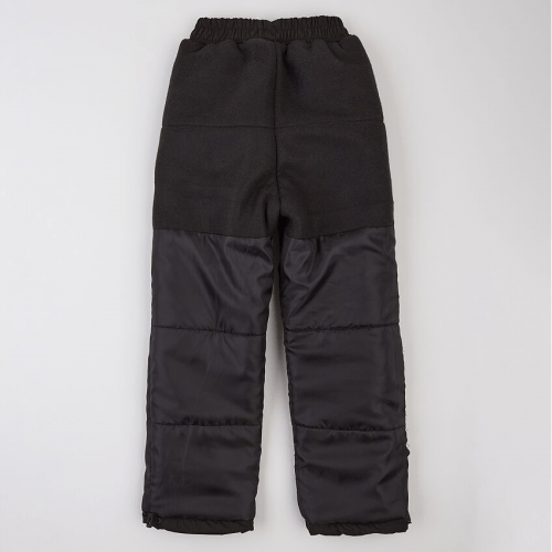 Зимние штаны детские ЛяЛя 7 - 17 лет Плащевка Черный 10ПЛ137_3-10