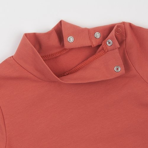 Водолазка детская ЛяЛя 1,5 - 5 лет Стрейч-кулир Терракотовый 3СН167_2-485