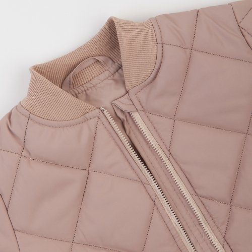 Куртка бомбер демисезонная детская ЛяЛя 1 - 10 лет Плащевка Бежевый 2ПЛ116_3-06