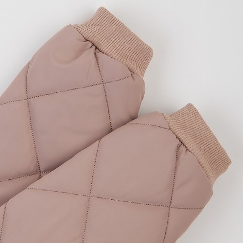 Куртка бомбер демисезонная детская ЛяЛя 1 - 10 лет Плащевка Бежевый 2ПЛ116_3-06