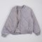 Куртка бомбер демисезонная детская ЛяЛя 1 - 10 лет Плащевка Светло-серый 2ПЛ116_3-20