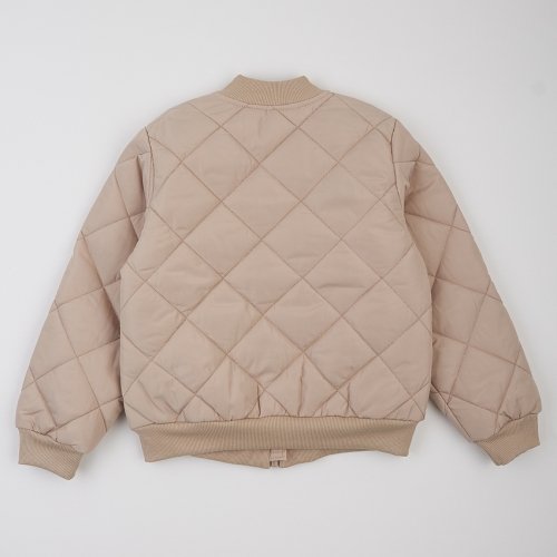 Куртка бомбер демисезонная детская ЛяЛя 1 - 10 лет Плащевка Светло-бежевый 2ПЛ116_3-31