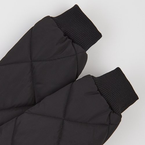 Куртка бомбер демисезонная детская ЛяЛя 1 - 10 лет Плащевка Черный 2ПЛ116_3-10