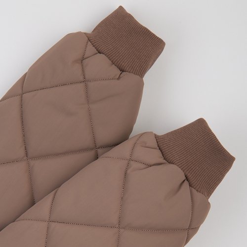 Куртка бомбер демисезонная детская ЛяЛя 1 - 10 лет Плащевка Капучино 2ПЛ116_3-11