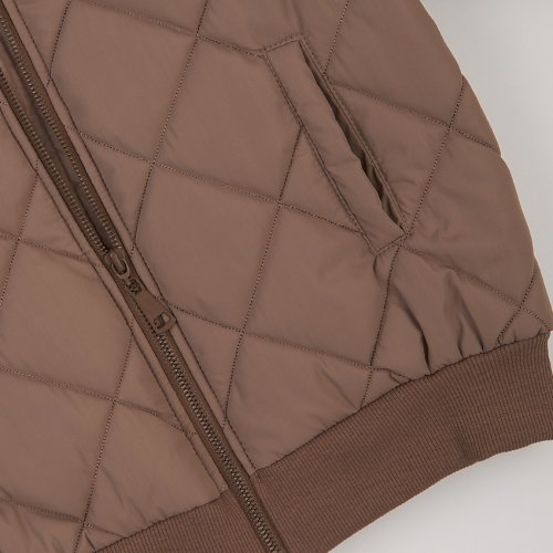 Куртка бомбер демисезонная детская ЛяЛя 1 - 10 лет Плащевка Капучино 2ПЛ116_3-11