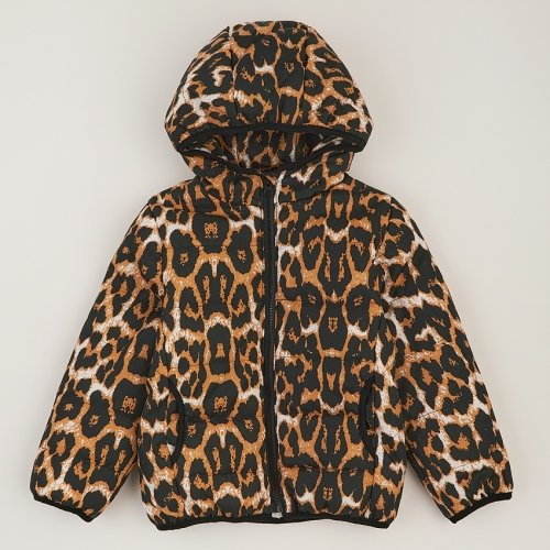 Куртка демисезонная детская ЛяЛя 1 - 8 лет Плащевка Леопардовый 2ПЛ117_3-61