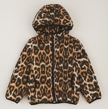 Куртка демисезонная детская ЛяЛя 1 - 8 лет Плащевка Леопардовый 2ПЛ117_3-61