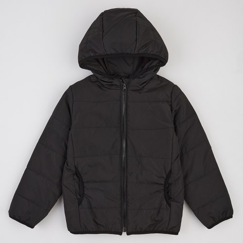 Куртка демисезонная детская ЛяЛя 1 - 8 лет Плащевка Черный 2ПЛ117_3-10