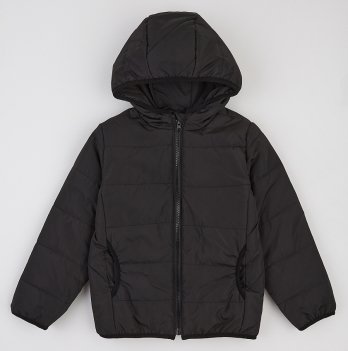 Куртка демисезонная детская ЛяЛя 1 - 8 лет Плащевка Черный 2ПЛ117_3-10