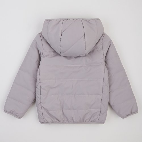 Куртка демисезонная детская ЛяЛя 1 - 8 лет Плащевка Светло-серый 2ПЛ117_3-20