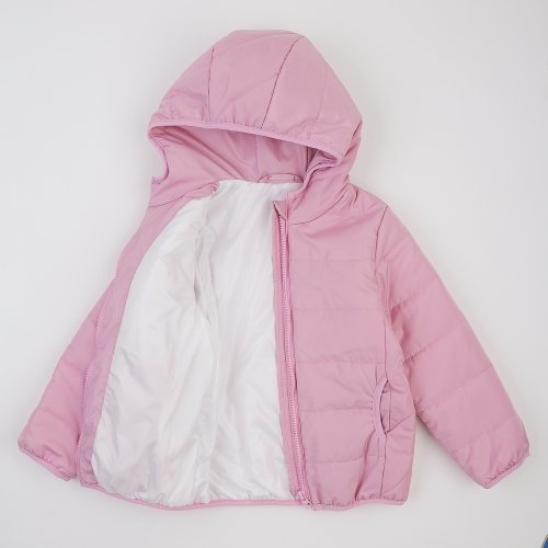 Куртка демисезонная детская ЛяЛя 1 - 8 лет Плащевка Розовый 2ПЛ117_3-03