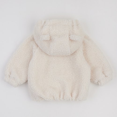 Куртка демисезонная детская ЛяЛя 6 - 24 мес Махра Тедди Молочный 2МТ019_5-92